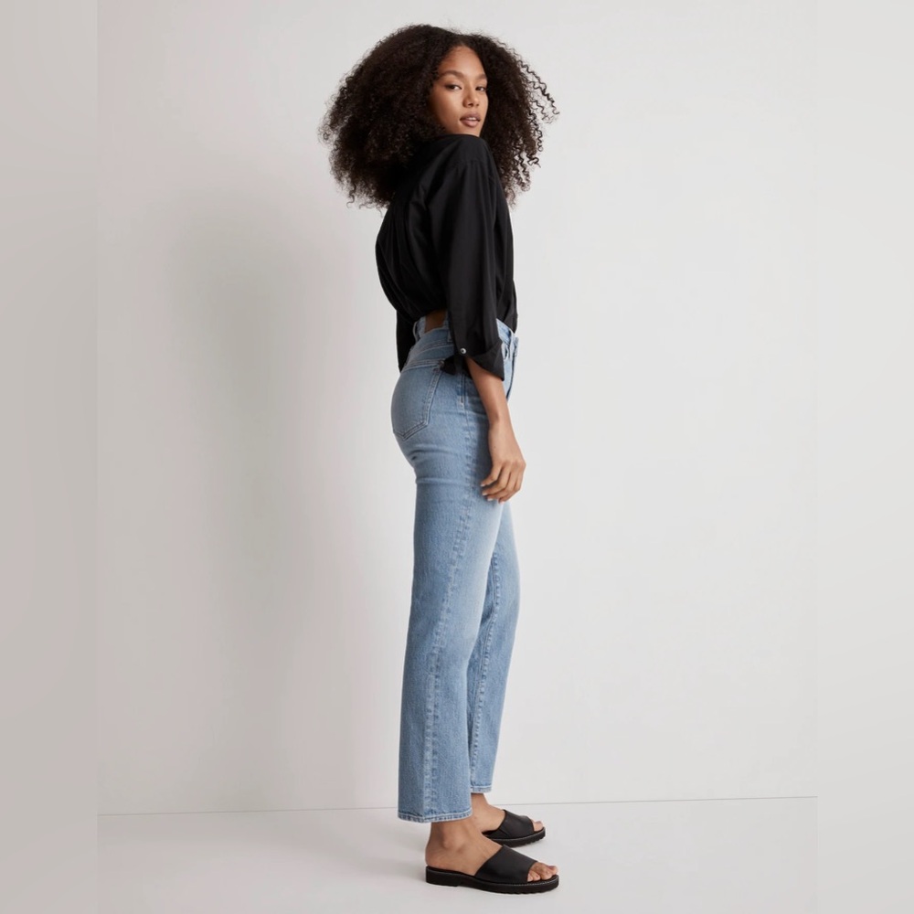 Madewell The Perfect Vintage Straight Leg Jeans - Picture 14 of 14